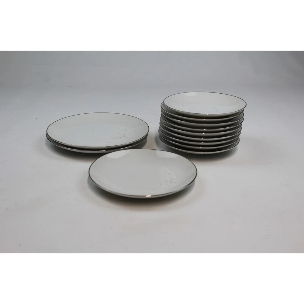 Sango China Japan Rosanne 6202 Dish Set 9 dessert plates 1 dinner 2 salad